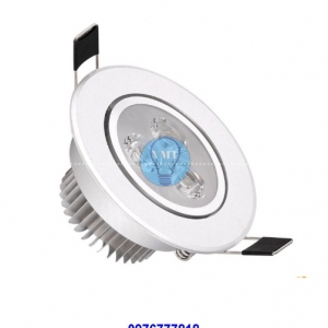 Đèn âm trần tròn 3W