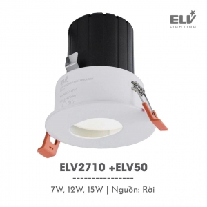 Đèn Led Module Chiếu Điểm Âm Trần ELV – ELV2710 +ELV503